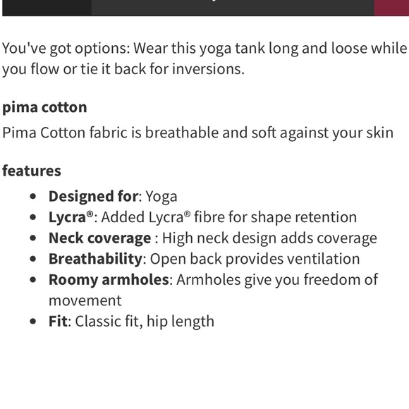 Lululemon All Tied Up Tank Modern Stripe Heathered Black White Size 6 - Picture 12 of 12